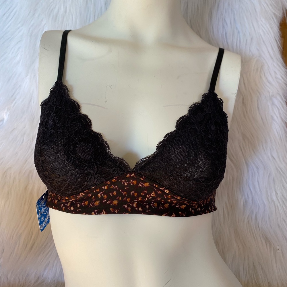 Black Free People Bralette